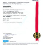 Kema Tip Test Sertifikasını Aldık